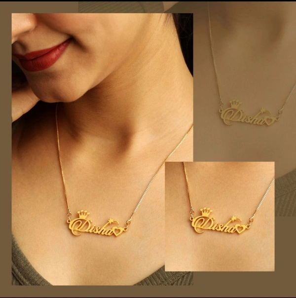 Special Style  customize single Name pendant 24