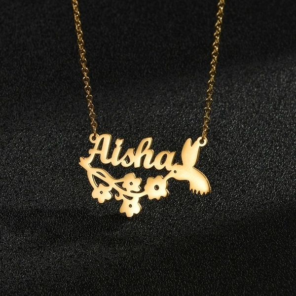 Special Style  customize single Name pendant 35