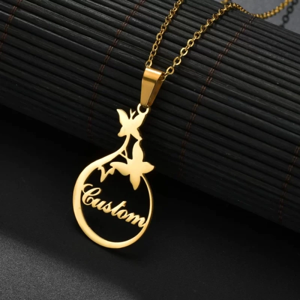 Special Style  customize single Name pendant