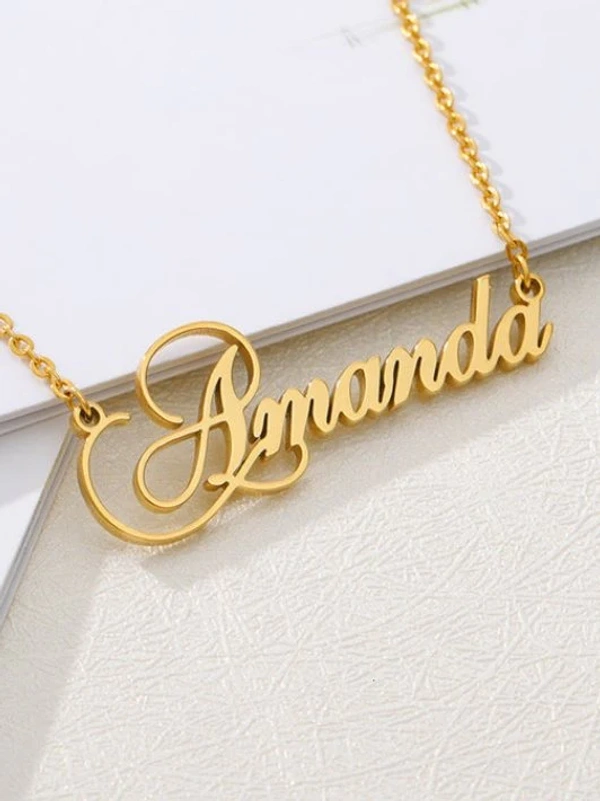Special Style  customize single Name pendant 78