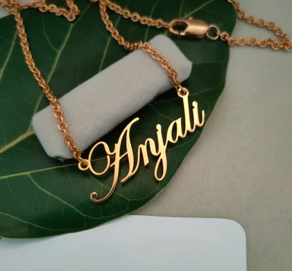 Special Style  customize single Name pendant