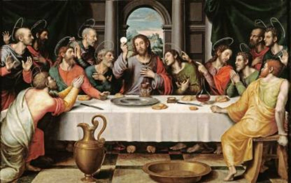 JESUS Digital Reprint 18.5 inch x 30 inch Painting - Canvas, 30 L X 18.5 H INCH , UNFRAMED, TC107, 0.35 kg, .