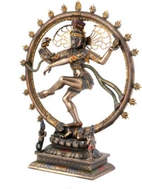 Antiques Nirmala Brass Natraj Statue - Brass, 22 cm x 26 cm x 6 cm, TC113, 5, Suitable For: Table, 745 g, ✅, ✅, ✅
