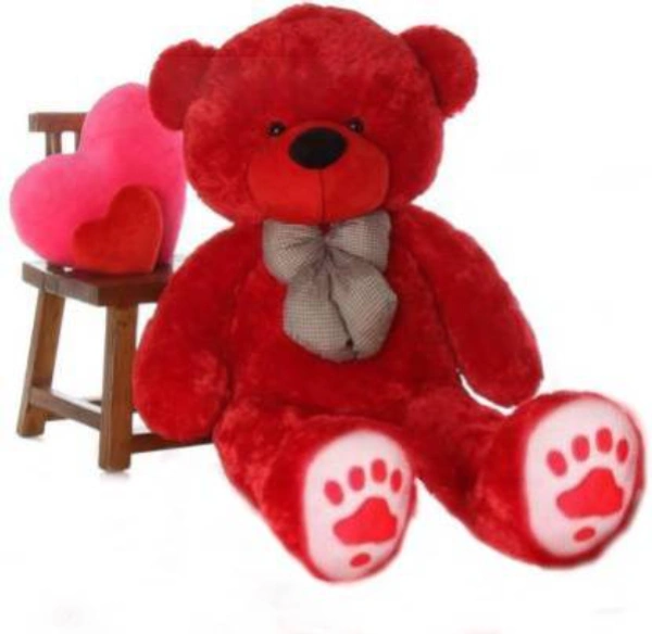 4 Feet Red Soft Jumbo Teddy Bear-122cm - Stuffed Toy, 122cm, TC115, 5,  495 g, ✅