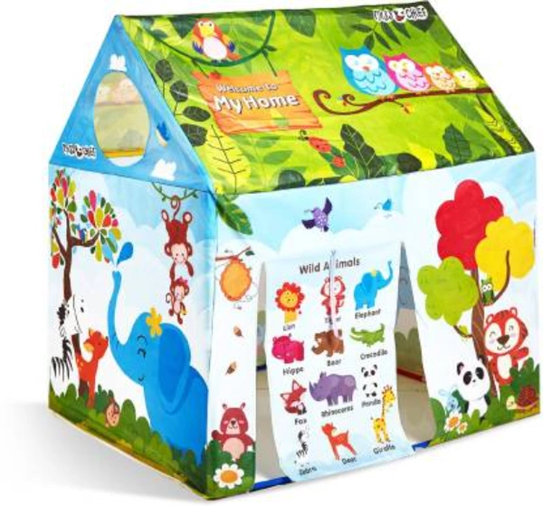Tent house for kids -  Fabric, Width x Height: 72.39 cm x 105.41 cm, TC116, 5,  The color of some product parts may vary from what is shown in the image,  1.7 kg, ✅