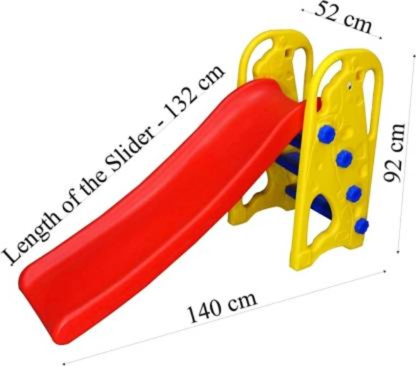 Slides Outdoor / Indoor Toy for Kids -  Plastic, Width x Height: 52 cm x 92 cm, TC117, 5, Color may vary as shown to image.,  8 kg, ✅, ✅