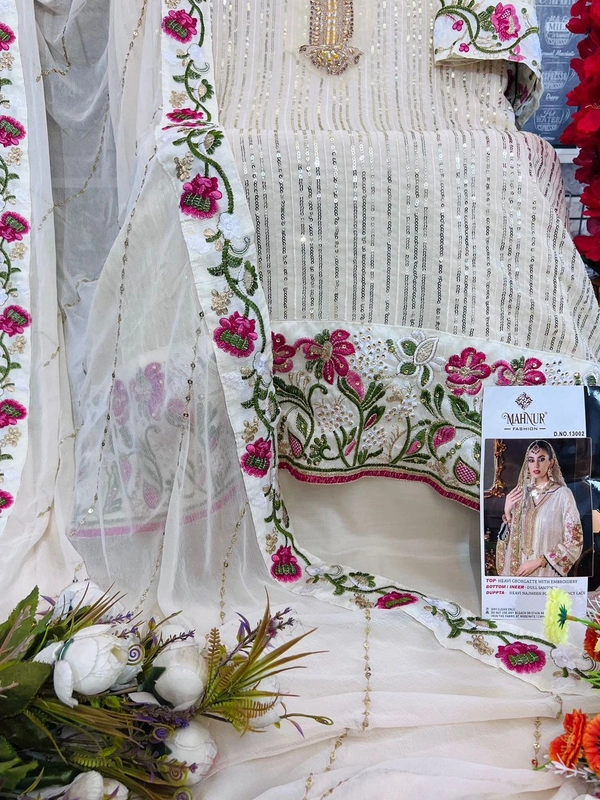 MAHNOOR FASHION Presenting The Most Hottest Bridal Design - FREE SIZE, Spring Wood