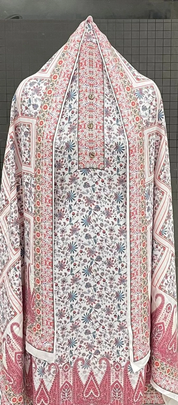 Introducing Pashmina  Digital Print Suits With Digital Print Stole and Bottom