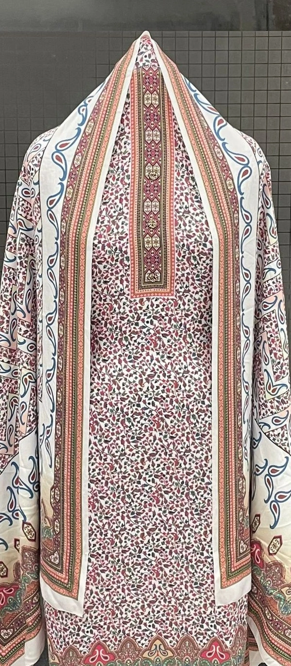 Introducing Pashmina  Digital Print Suits With Digital Print Stole and Bottom
