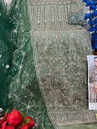 ZAHA Launching Exclusive ZAHA  Collection - Semi Stitched, Parsley