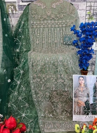 ZAHA Launching Exclusive ZAHA  Collection - Semi Stitched, Cloud Burst