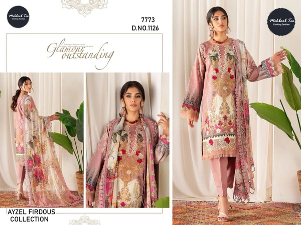 Mehboob Tex AYZEL summer  collection  - Pharlap, Semi Stitched