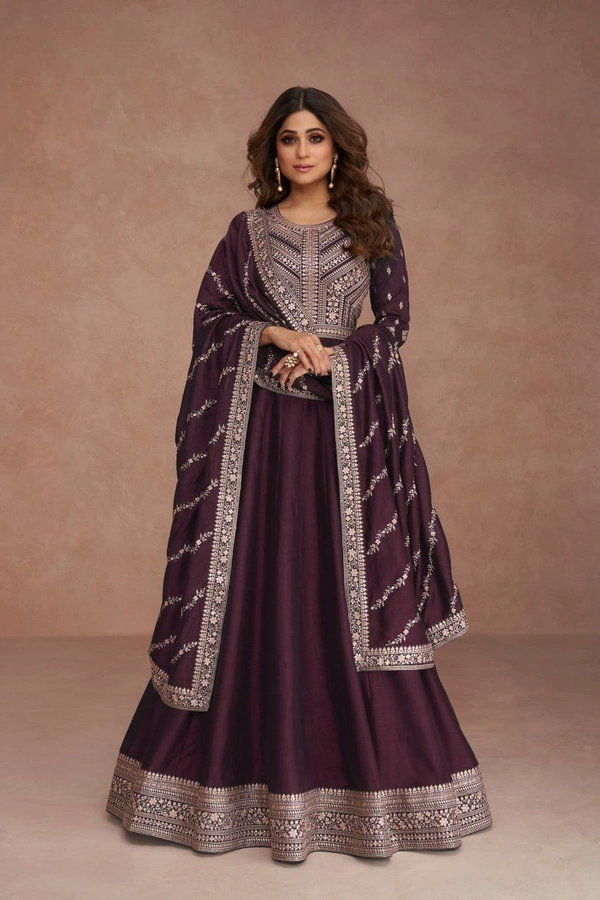 Aashirvaad Aashirwad  creation NAVYA - Thunder, XL, Fully-Stitched