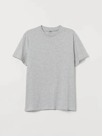 Men tshirt Solid Round Neck Regular Sleeves  T-shirt - L