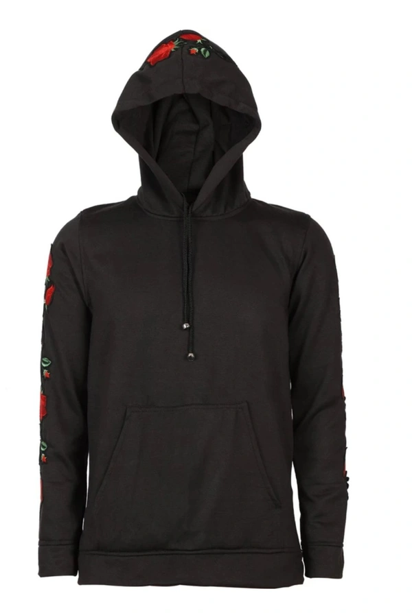 Fambruh Danish Zehen FLORAL HOODIE - S
