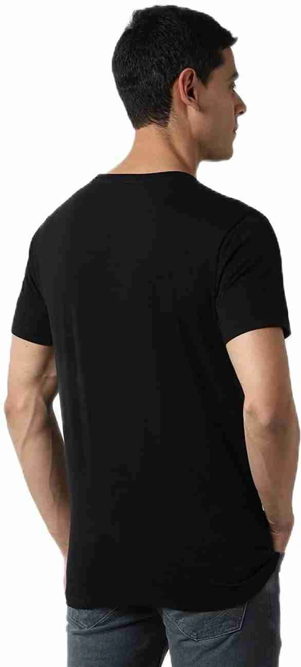 Fambruh Black Batman Printed T Shirt Men - M