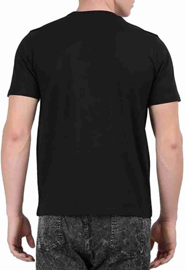 Fambruh Black Batman Printed T Shirt Men - M