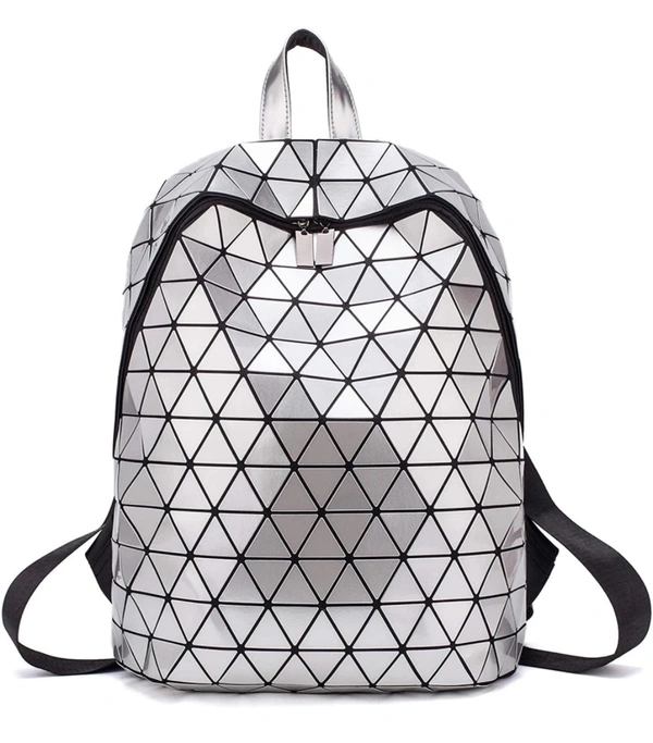 Fambruh Danish Zehen Bag Silver Colour Bags