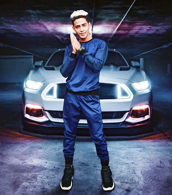 Fambruh Danish Zehen Blue Tracksuit - L