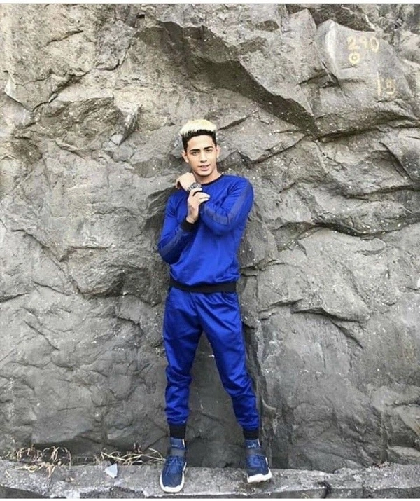 Fambruh Danish Zehen Blue Tracksuit - L