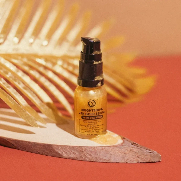 Snowy Glow 24k Gold Serum - 