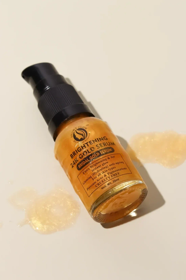 Snowy Glow 24k Gold Serum - 
