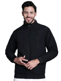 Stylish Black Jackets For Men - L