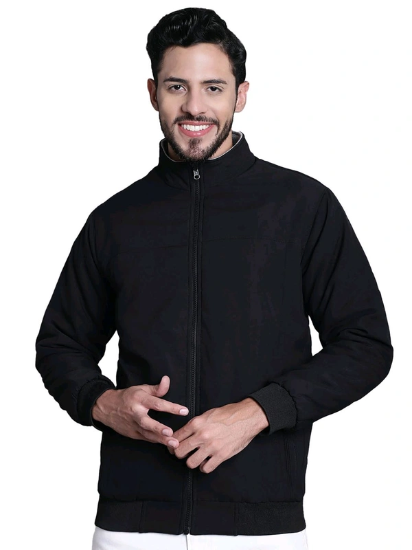 Stylish Black Jackets For Men - L