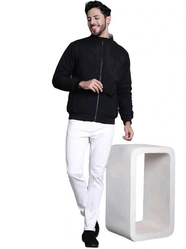 Stylish Black Jackets For Men - L