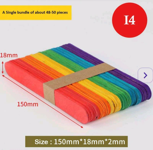 Pop Slice Wooden Sticks (45-50pcs)