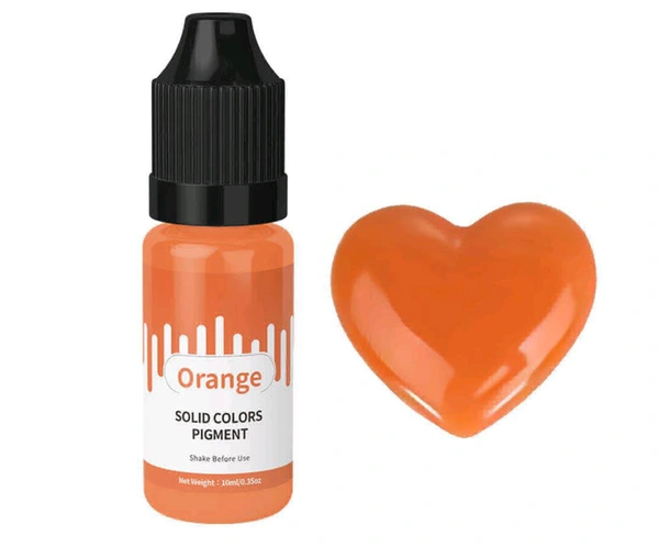 Solid Colour  Pigment 10 ML Orange 