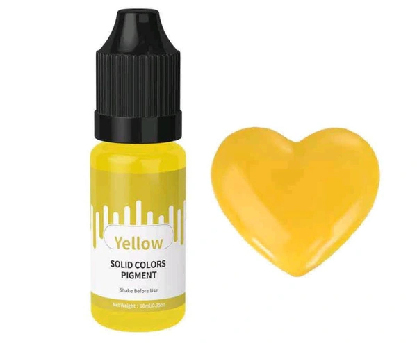 Solid Colour  Pigment 10 ML Yellow 