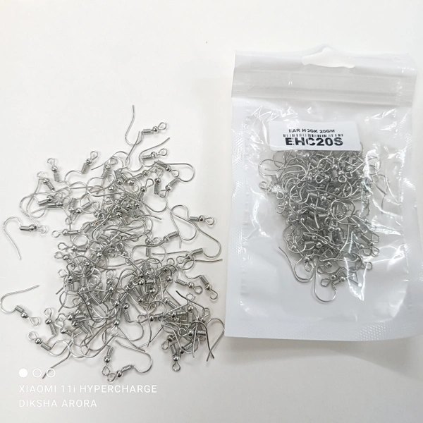 Silver Earrings Hook (20grm) 