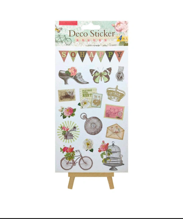 Deco Sticker (4 Pc Pack) 