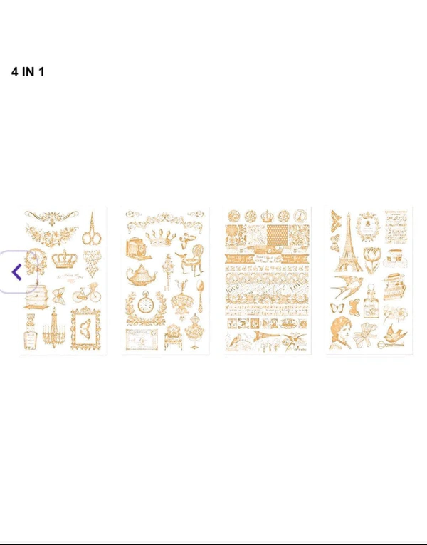 Deco Sticker (4 Pc Pack) 