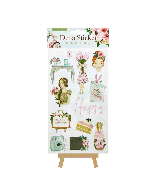 Deco Sticker (4 Pc Pack) 