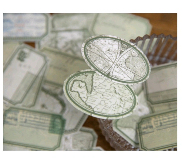 Vintage Collection Stickers 45pc
