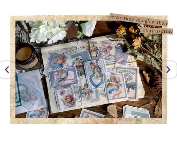 Journal Decor Material Paper Cutout (50pc)