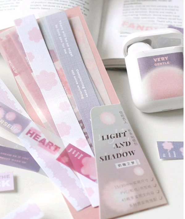 Pvc Transparent Sticker Pack (45pcs)