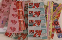 Original Vintage Long Stickers (30 Pcs )