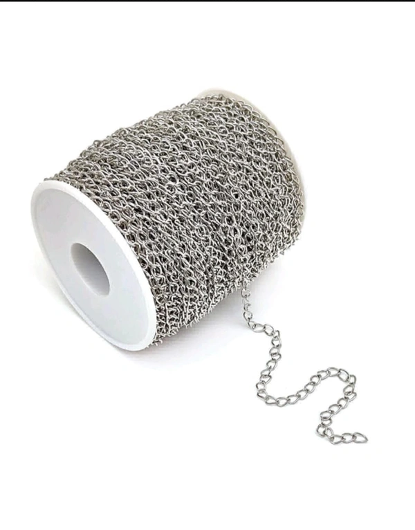 Silver Chain 1.2 MM (2mtrs Pack)