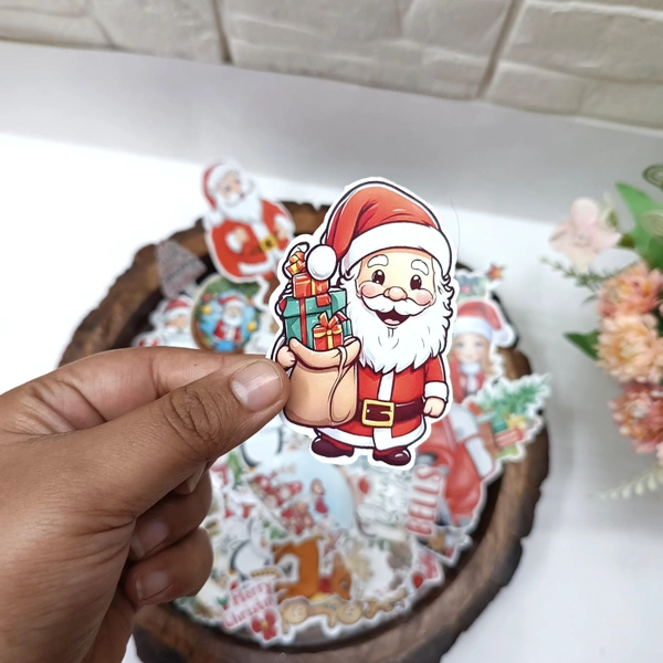 Christmas Themed Sticker Pack (50pcs) 