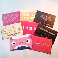 8 Pc Valentines Week Cards 