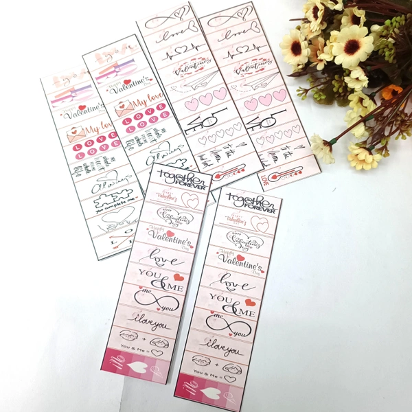 Valentines 6 Strips Combo 
