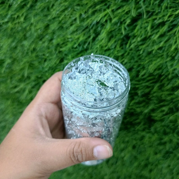 Silver Flake Jar 