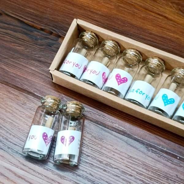 Glass Bottle (12pc) 5*2CM 