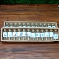 Glass Bottle Theme (5×2cm) 12 Pc Set