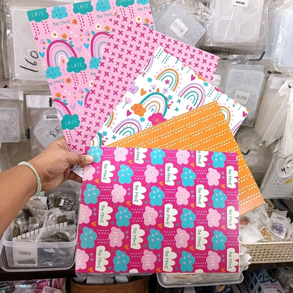 A4 Paper Pack (5 Sheets) 300 Gsm 