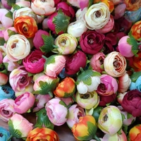 Multi Peony Flower 10 pcs Pack (4 Cm Approx) 
