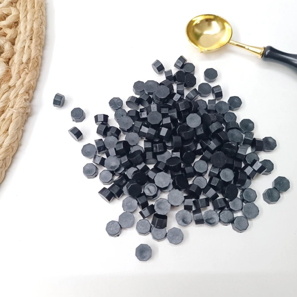 Sealing Wax Beads 50 Grms Black 